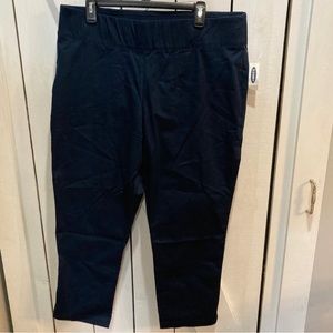 Size 20 black pull on pants old navy